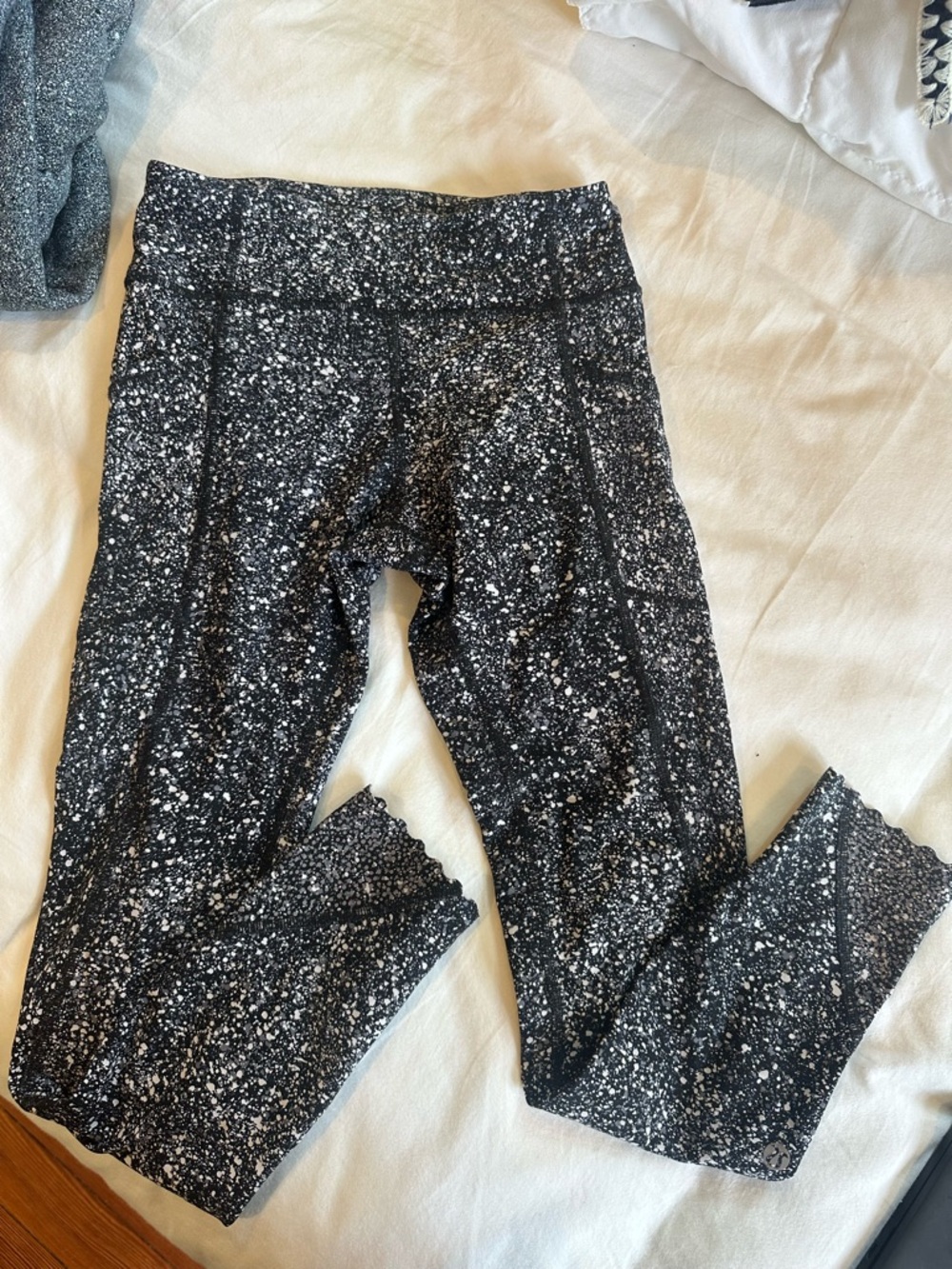 lululemon athletica Black Speckle Leggings